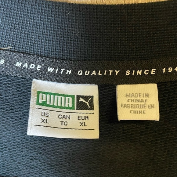 PUMA Floral Trend All Over Crop Crew Sweatshirt - Picture 7 of 7